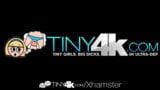 Pemintal bergelembung Tiny4k membuka kaki lebar-lebar untuk penis besar snapshot 1