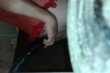 black dildo deep in my ass snapshot 2