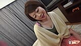 La carina rossa asiatica Haruka ha un orgasmo intenso mentre gioca con il suo grande vibratore snapshot 1