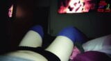 Staring at the fire with my Knee High Socks snapshot 8