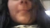 Morena milf quase pega brincando no supermercado snapshot 1