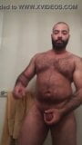 Big bear hunk shows his big dick. snapshot 4