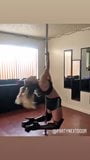 Joanna ''JoJo'' Levesque pole dancing practice snapshot 5