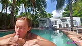 Horny Housewife Fucks the Pool Boy snapshot 9