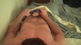 Young guy wanks in bed snapshot 2