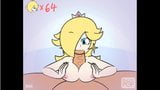 超级粉碎女孩的乳交！ rosalina snapshot 9