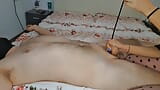 Sexy meia-irmã fodendo o cu com um enorme consolo de 50cm, som uretral, cbt, bloqueio de porra, orgasmo snapshot 1