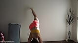 Today's yoga class, stretch with me snapshot 10