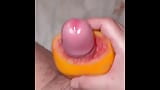 Dannyroyal masturbating with grapefruit trying new things snapshot 3