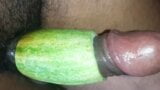 You need cucumber instead of a pussy. Fucking a Cucumber and cumming a lot snapshot 7