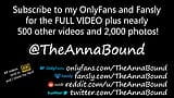 การฝึกคอ BDSM ของ Anna Bound ด้วยดิลโด้ควยใหญ่ผิวดํา (ตัวอย่าง) snapshot 10