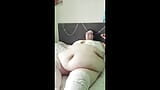 SSBBW Angel Eats Subway in Bed snapshot 8