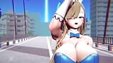 MMD R-18 Аниме девушки сексуально танцуют, клип 184 snapshot 8