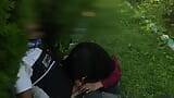 Boy & Girl Caught In Park Doing Sex snapshot 4