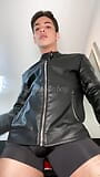 Leather Jacket Teasing You snapshot 1