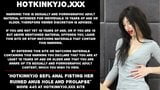 Hotkinkyjo sefl hậu môn fisting cô ấy bị hủy hoại hậu môn lỗ và prolap snapshot 1