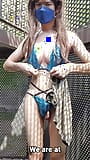 Cum at city park! Exhibitionist Gina cum at park snapshot 1