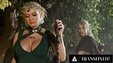 TRANSFIXED - Trans Elf Archer Izzy Wilde Fucks Busty Elf Witch Kenzie Taylor in the Enchanted Forest snapshot 6
