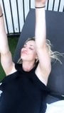 Kaley Cuoco Black Swimsuit snapshot 1