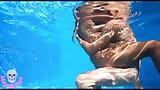 IN THE POOL AND INSIDE MY PUSSY A TASTY CREAMPIE snapshot 11