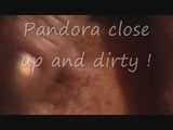 Pandora upclose sucio masturbándose gran clítoris y creampied snapshot 1