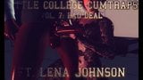 LENA JOHNSON - LITTLE COLLEGE CUMTRAPS VOL. 7 - BAD DEAL snapshot 1