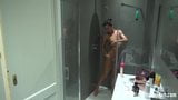 Very sexy stepmom gets recorded while showering snapshot 12