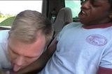 Black cut dick in White mouth, in car (53'') snapshot 1