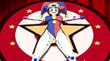 Increíble circo digital Pomni compilación, anime de dibujos animados hentai, misionero, en cuatro snapshot 1
