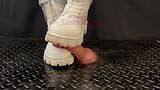 Cbt en botas de combate con tamystarly - ballbusting, pisoteo, aplastamiento de polla, pisoteo de polla, bootjob snapshot 8