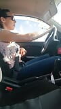 Rubbing my pussy while driving snapshot 6