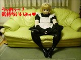 Kigurumi в латексе мастурбирует snapshot 9