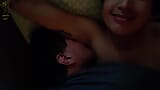 Latino garoto acorda para o papai chupando seus peitos snapshot 13