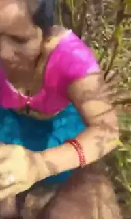 Desi Tamil couple in farm fields snapshot 8