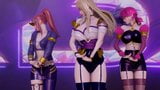 R18-MMD Stellar - Marionette KDA Girls Striptease Dance snapshot 2