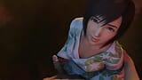 Yuffie geeft een hete hand snapshot 6