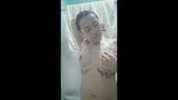 Filipina taking shower snapshot 7