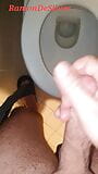 Master Ramon jerks off horny on the toilet in the leisure pool, lick it up! snapshot 9