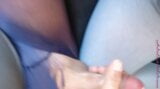 Visitor jerks off my pantyhose snapshot 1