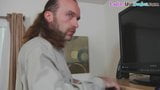 Mean dommes spanking and pegging pervert’s ass snapshot 1