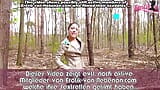 German amateur teen outdoor POV Sex in forest with skinny slut snapshot 2