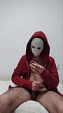 Masked guy tries out a fleshlight for the first time snapshot 2