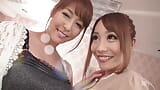 Asagiri Hikaru & Mashiro Airi  :: Nicest Celeb Ladies Vol.15: Brautiful Lady Leading Young Massagist To The Lesbian World - CARI snapshot 1