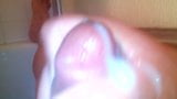 solo male ejaculation in bathtub with small dick snapshot 4