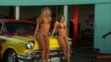 Hot chick pays with her body at auto repair shop snapshot 4