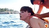 Stunning brunette hottie Stacy hardcore fucking on a yacht snapshot 12