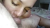 EXTREME POV, delicious deepthroat with the bitch with lust swallowing a hard cock snapshot 3