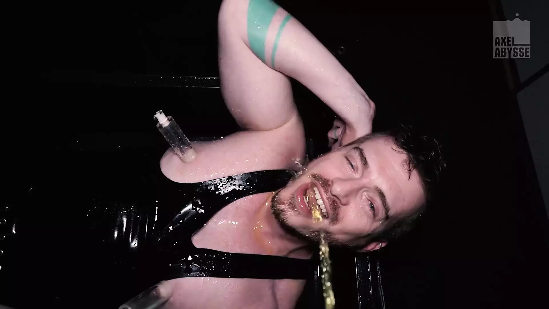 Axel Abysse Stretches Hole For Damian Dragon Massive Fist