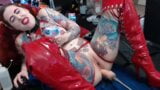 Tattooed slut – anal machining session. snapshot 2