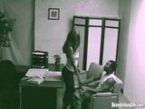 Black Couple Fucking while meeting in office snapshot 3